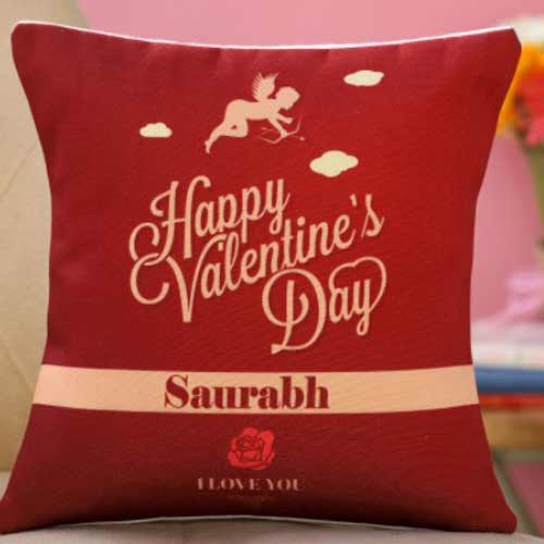 Personalised Cushion For Valentine Day